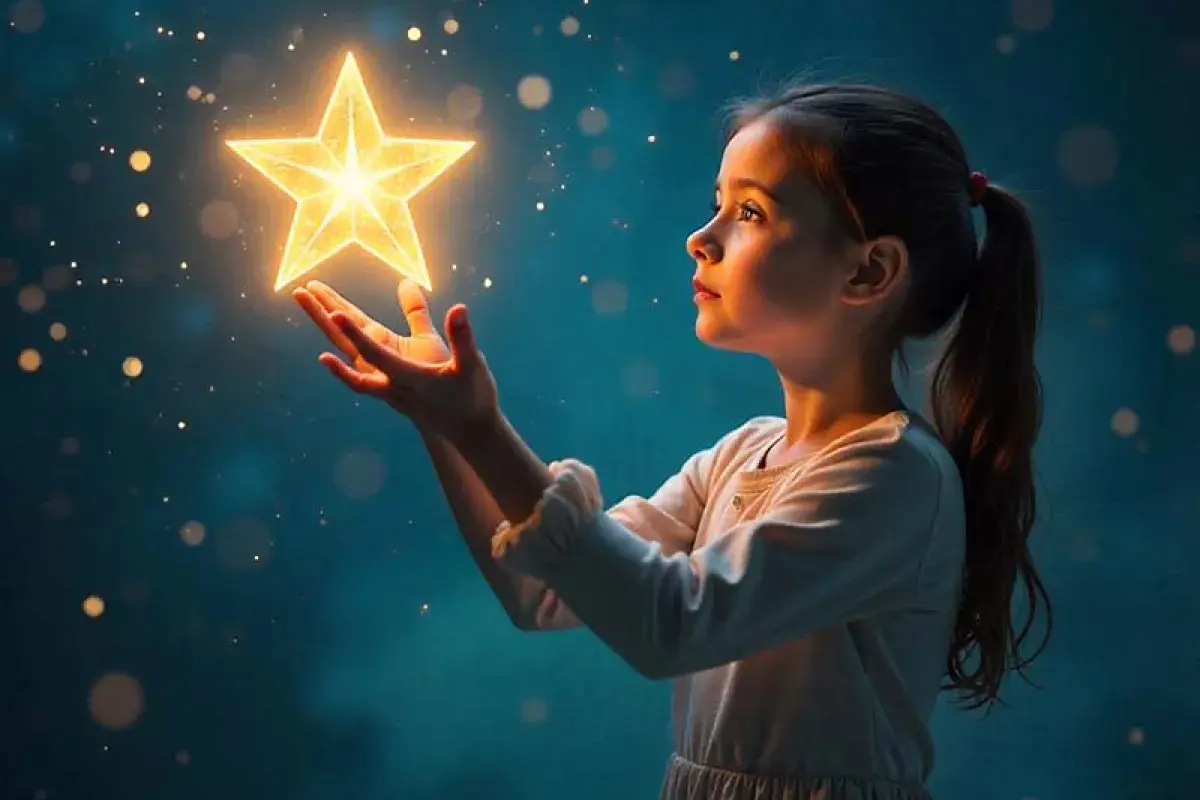 Asha reaching for her dream in Disney's Wish