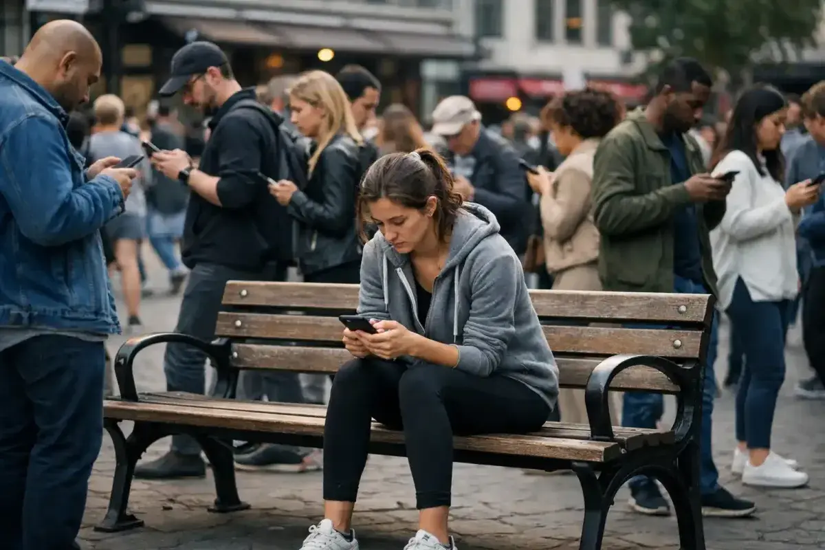 The loneliness of digital connection in a crowded world