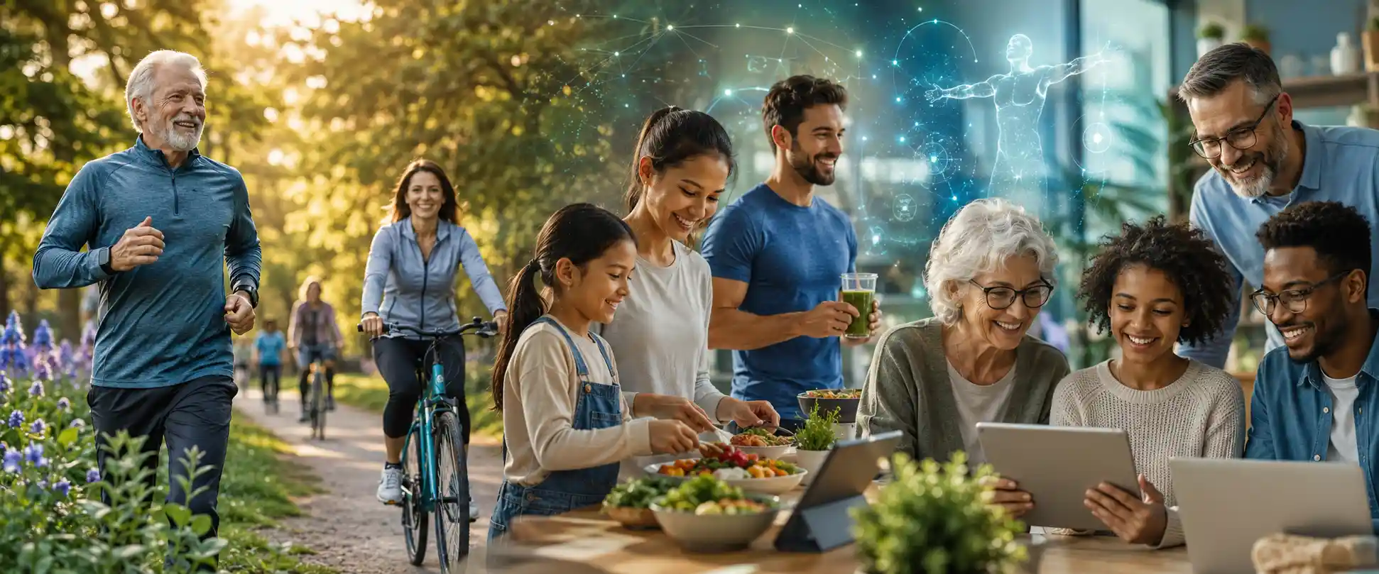 Longevity wellness content partnership advertising space