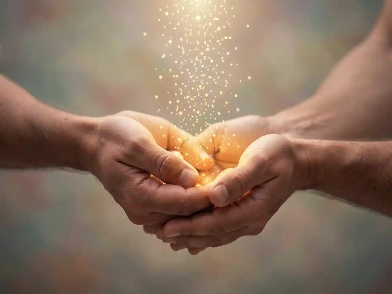 Cupped Hands Receiving Light: Divine Partnership and the Gift of Being Heard