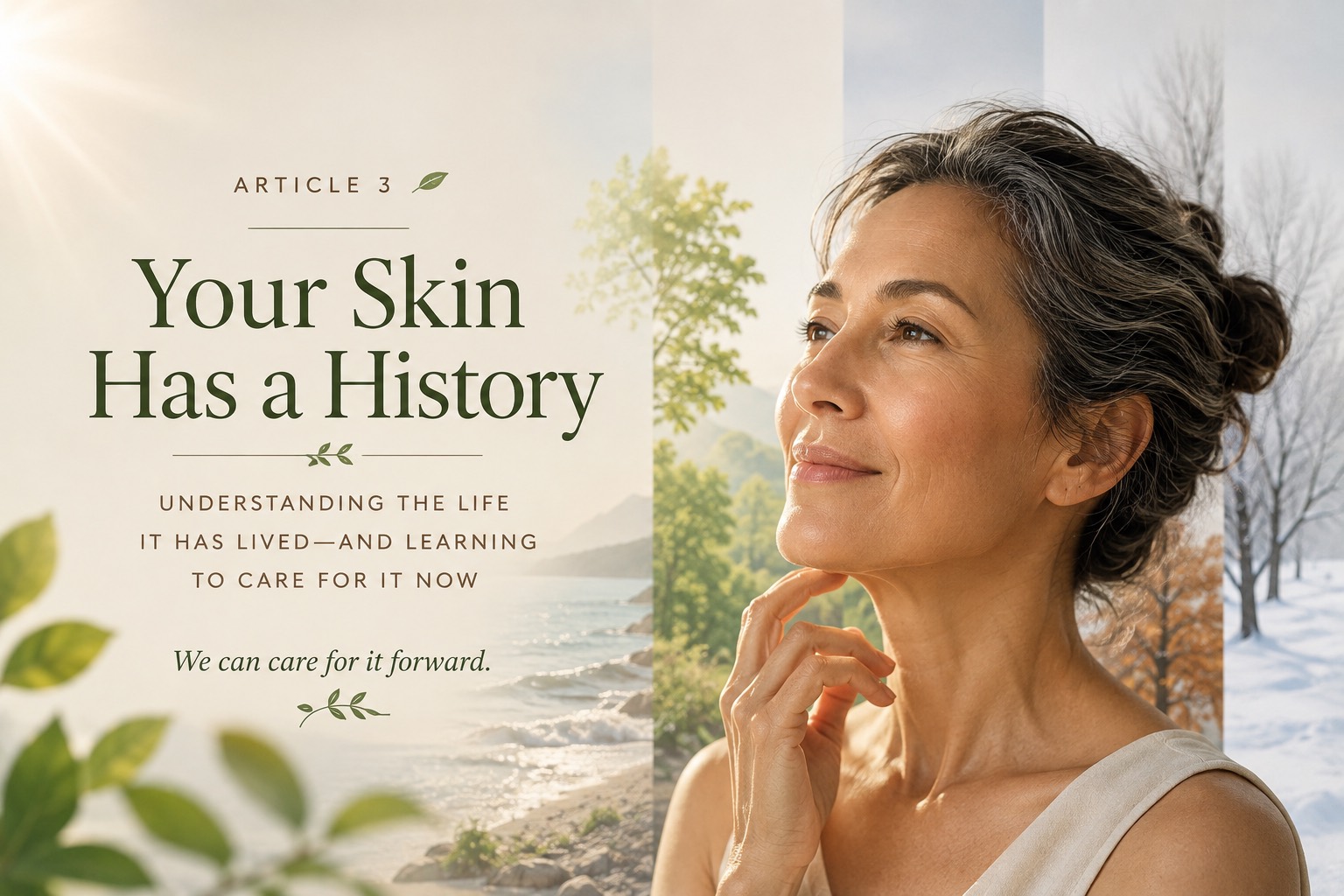 Your Aging Skin Has a History