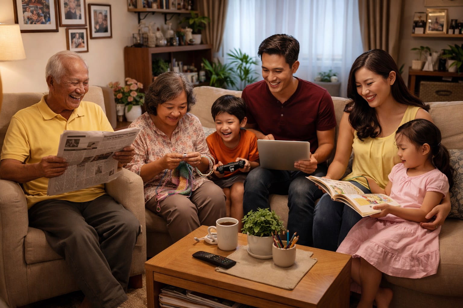 typical filipino family