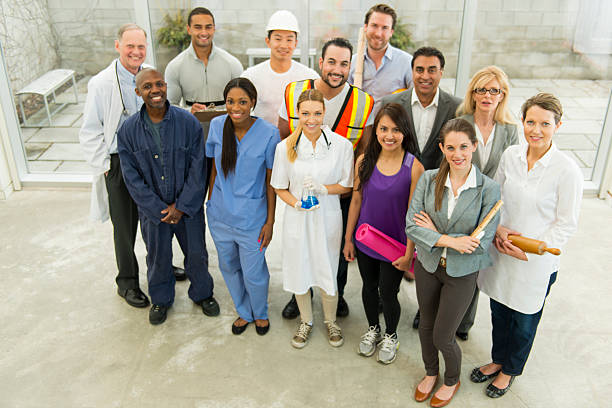 Diverse American Workforce In Fast Growing Careers