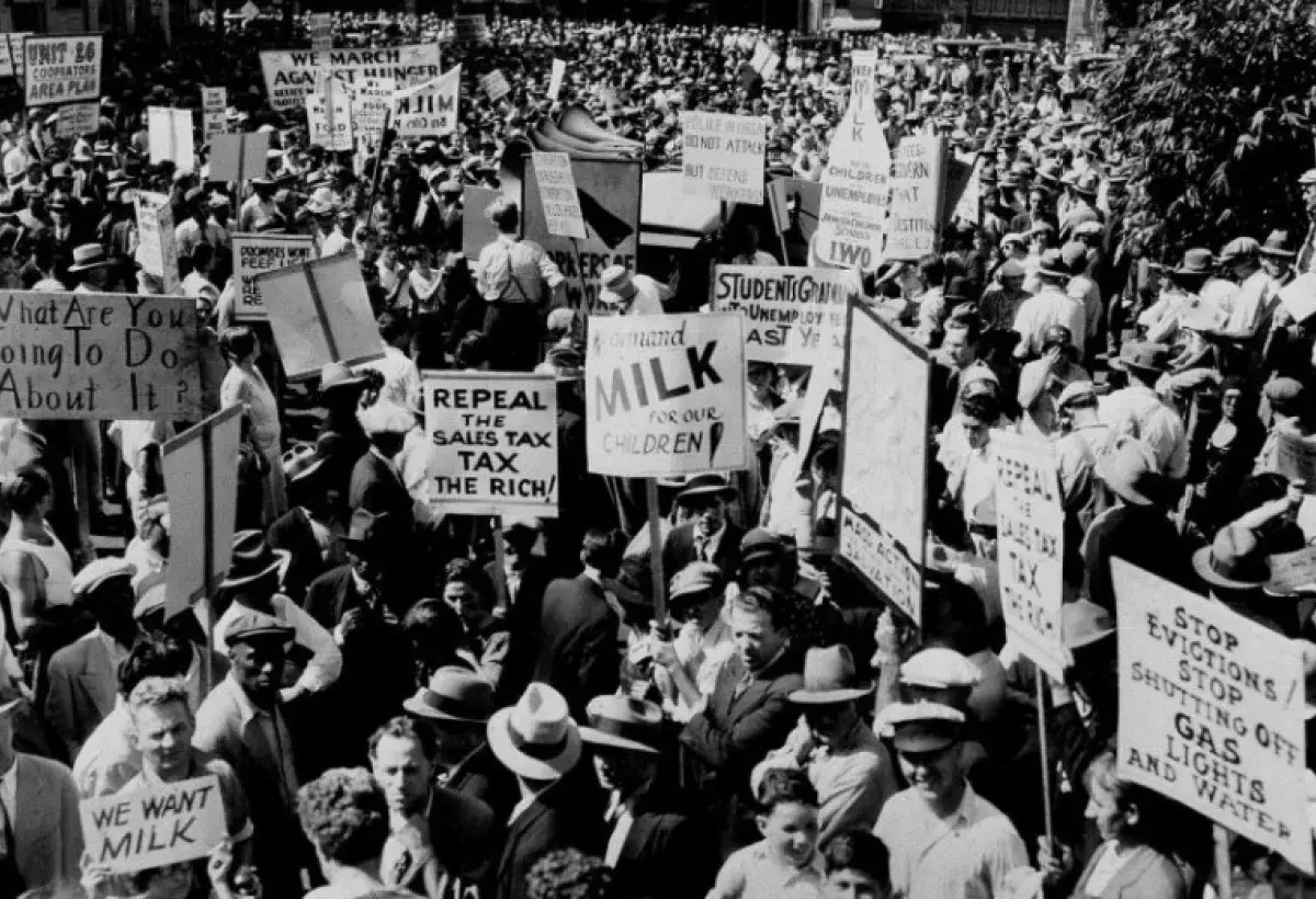 The Great Depression (1929–1939)