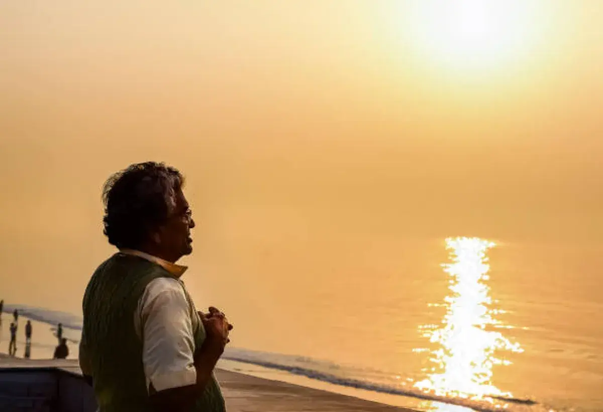 Listening to the River of Grace.