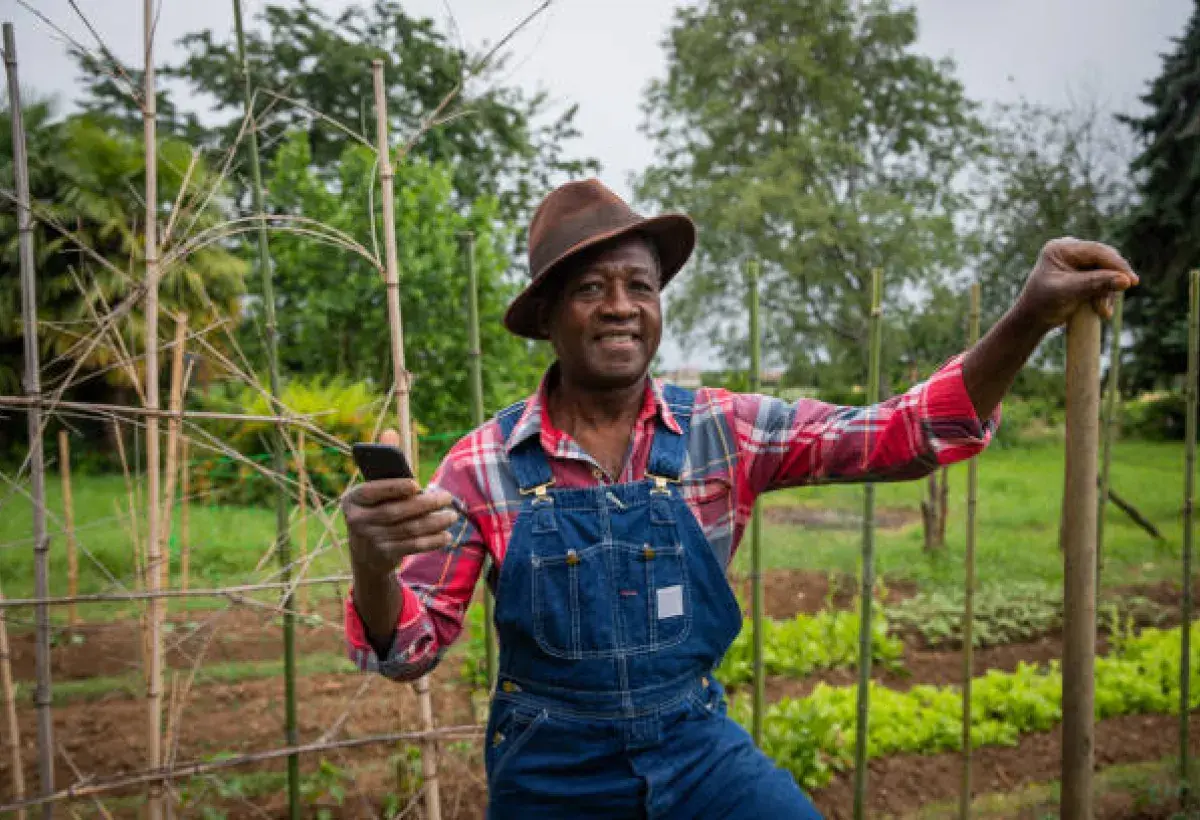 Kenyan Farmer Using DeFi Lending