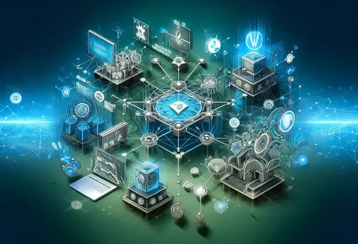 Web3 Blockchain Future Illustration