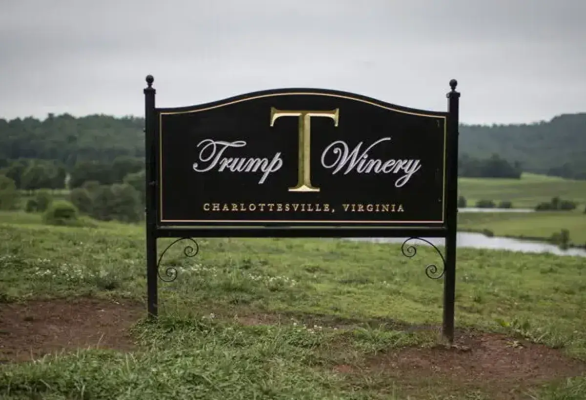 Trump Winery vineyard and estate in Virginia