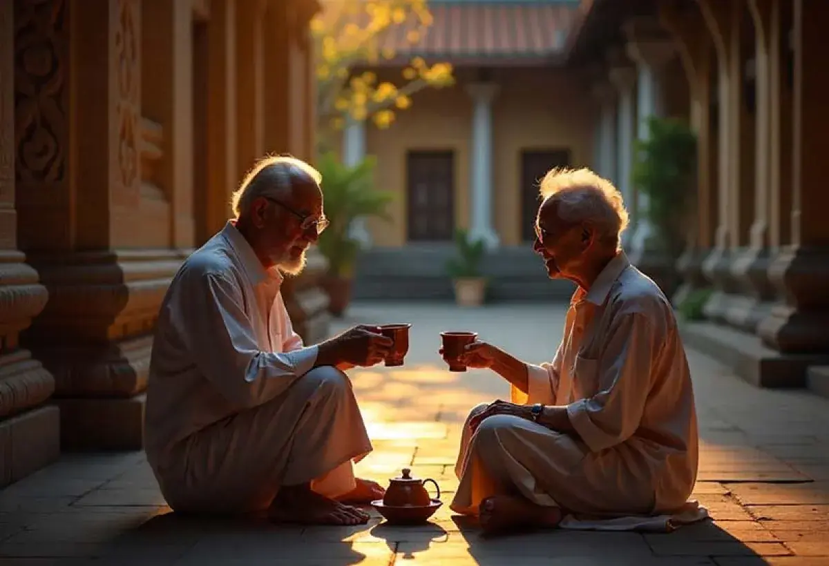 Retirees finding peace and community in Thailand.