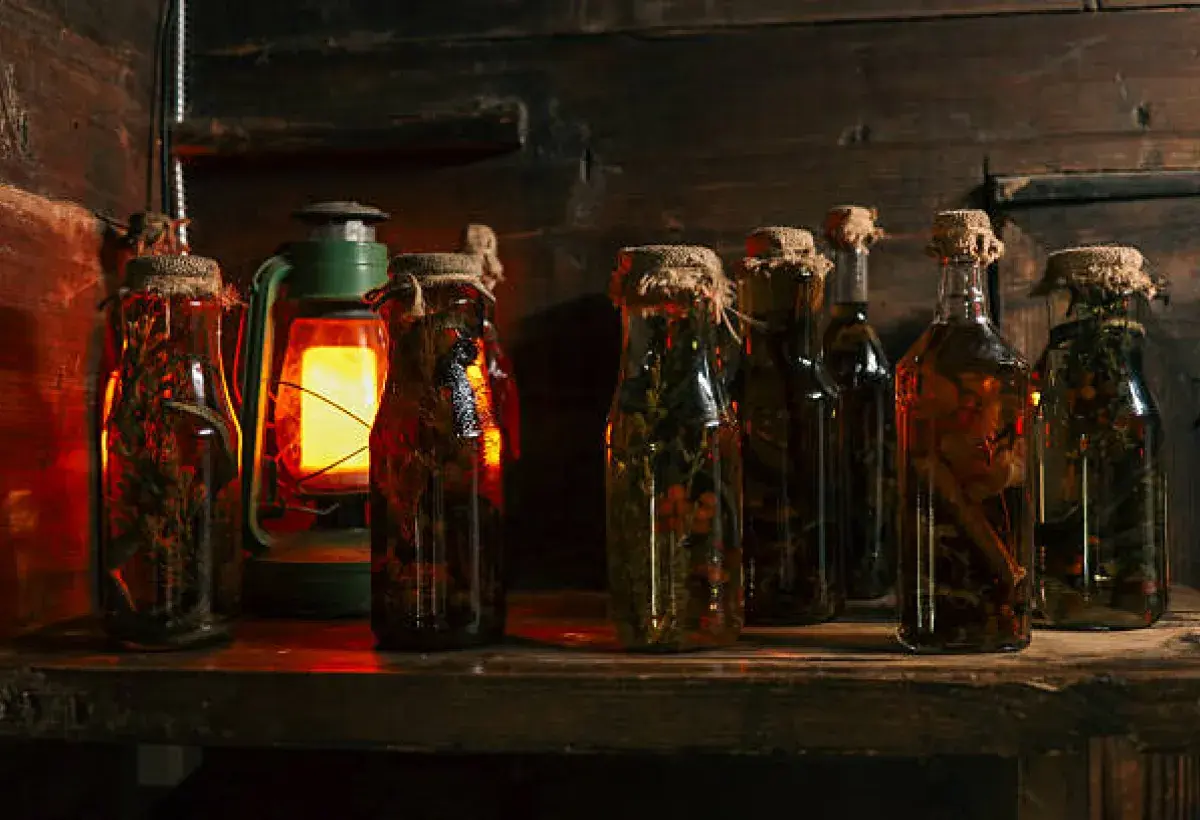 Historical vodka used for medicinal purposes