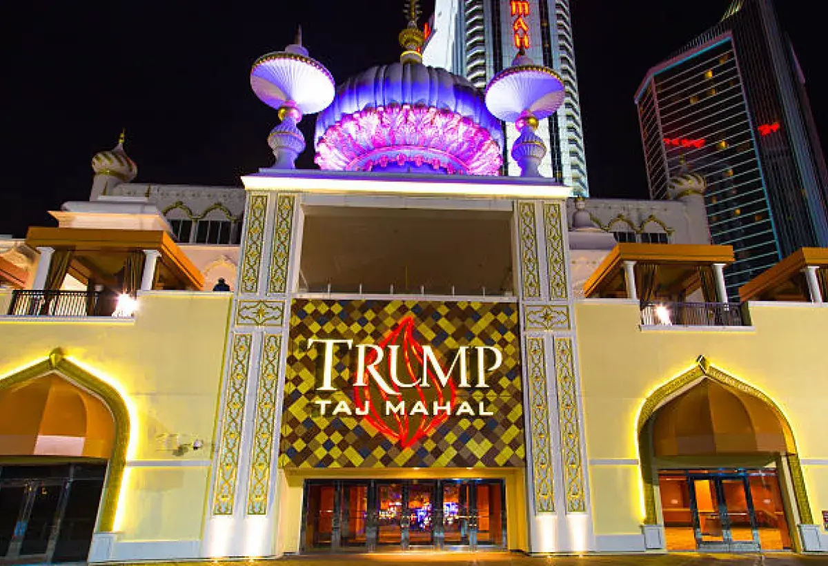 Trump Taj Mahal casino building exterior