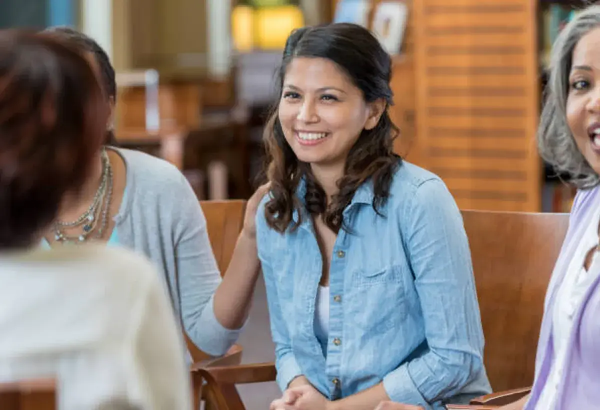 Women empowering each other through menopause