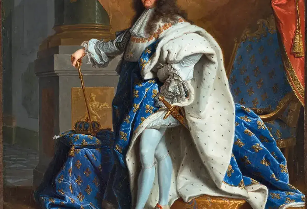 Aristocrats Showcasing Early High Heel Fashion