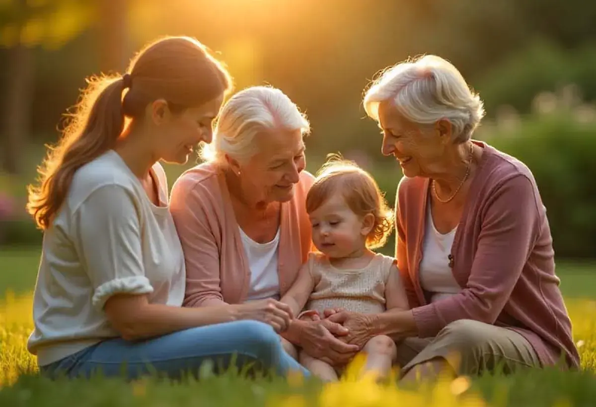 Women balancing caregiving across generations