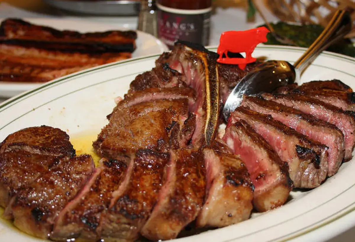  Porterhouse Steak at Wolfgang’s Steakhouse