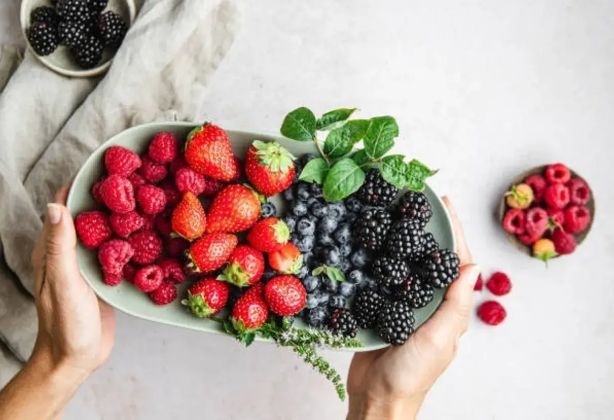 Fresh Mixed Berries Full of Antioxidants