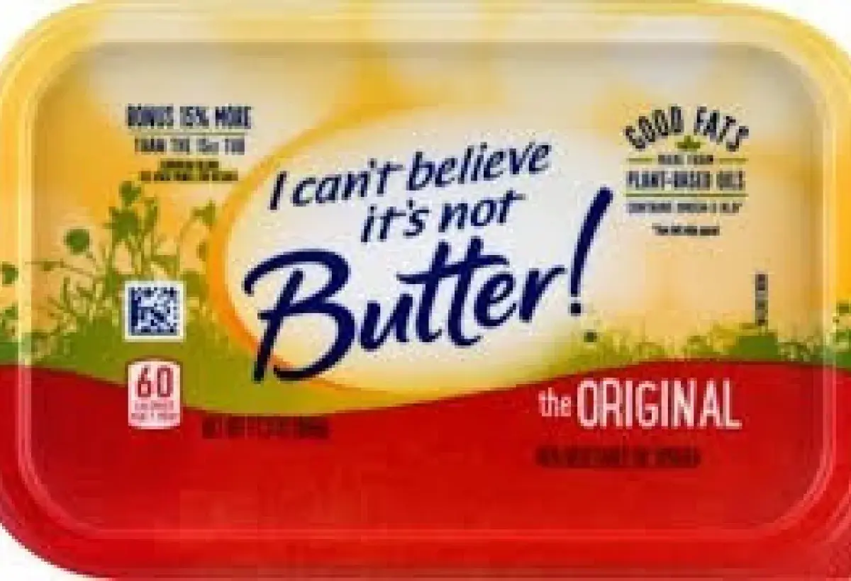 Breakfast table using a famous butter substitute