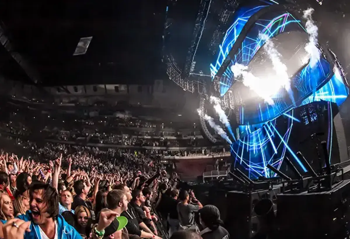 Swedish House Mafia during their final One Last Tour performance