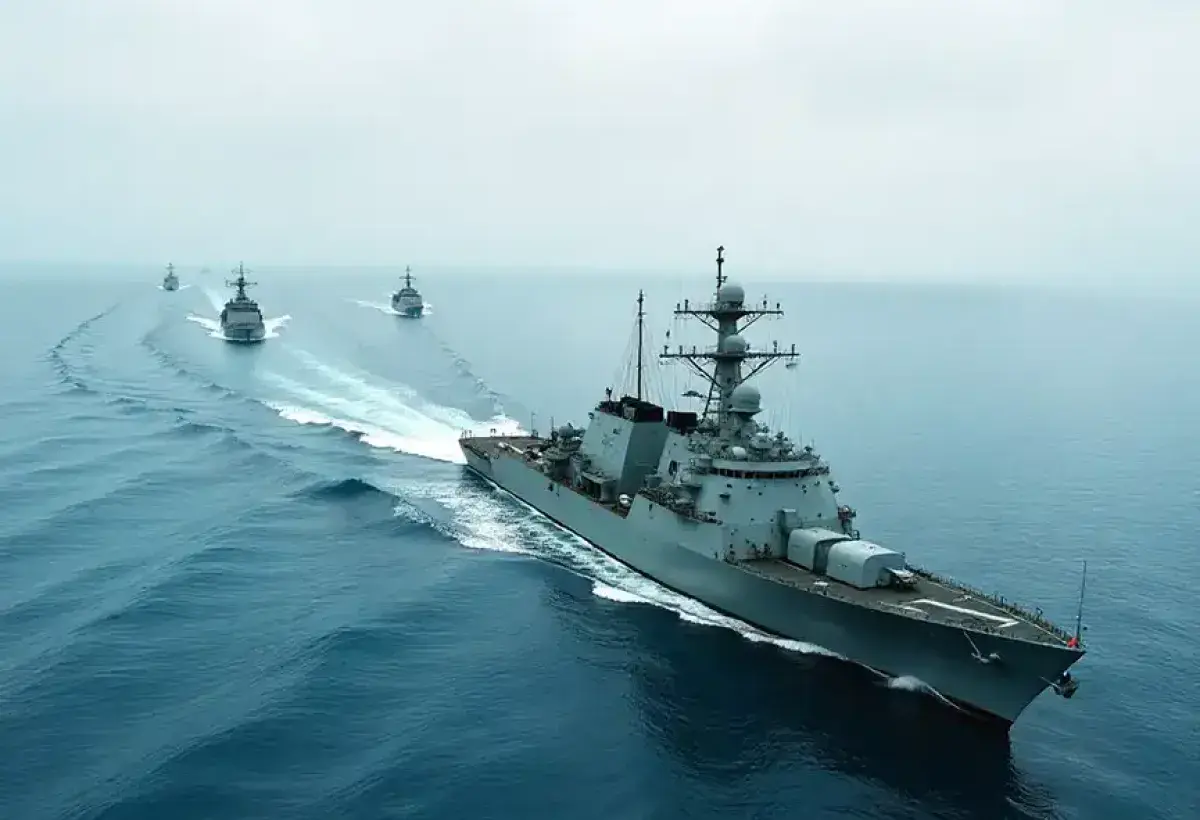 Rising military tension in the Taiwan Strait