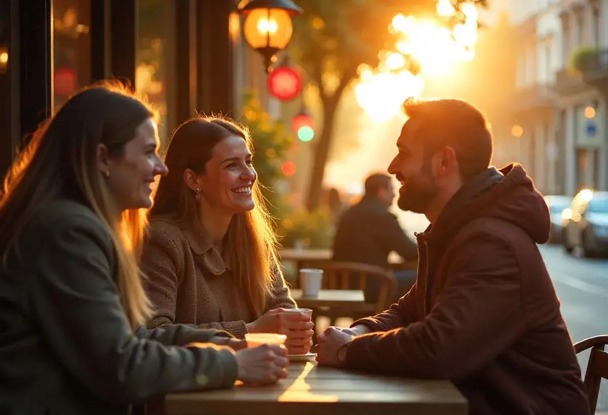 Organic seen connection in everyday life