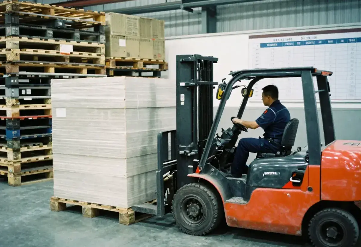 Factory adapting production and sourcing after tariffs