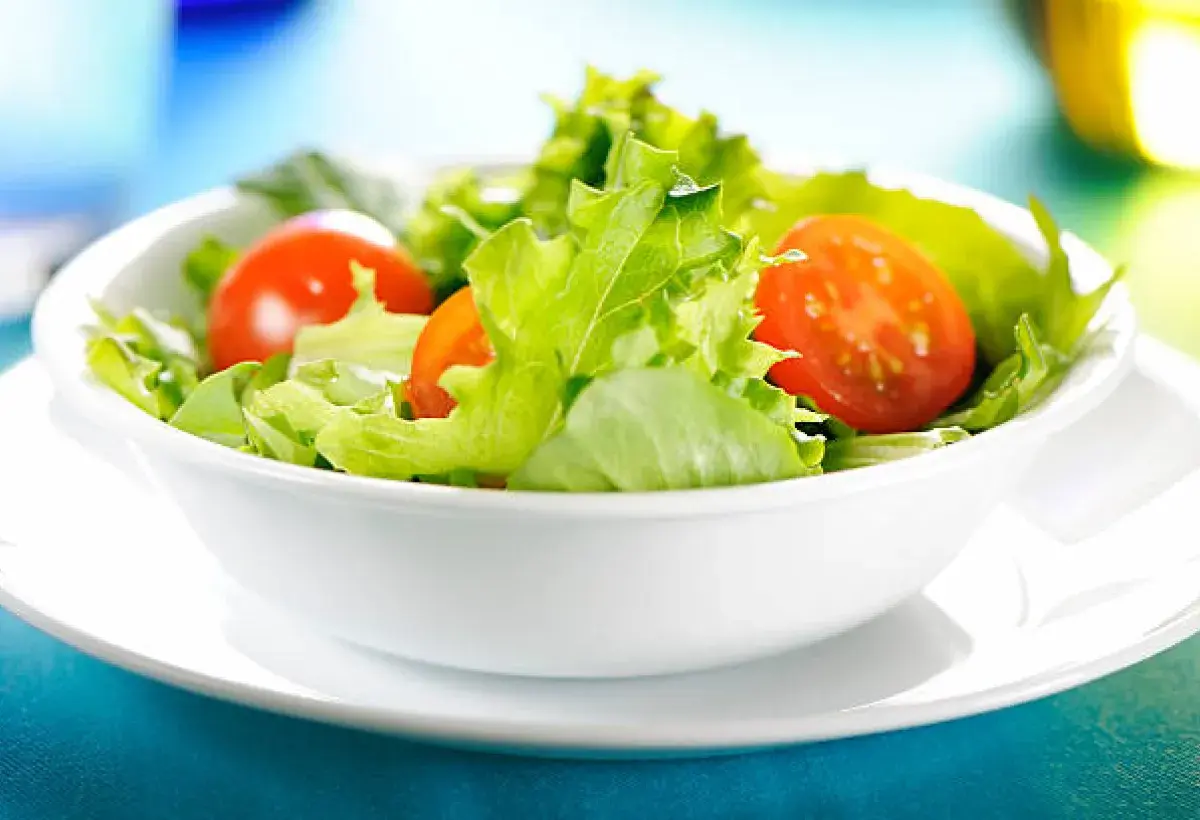 Small salad for meal