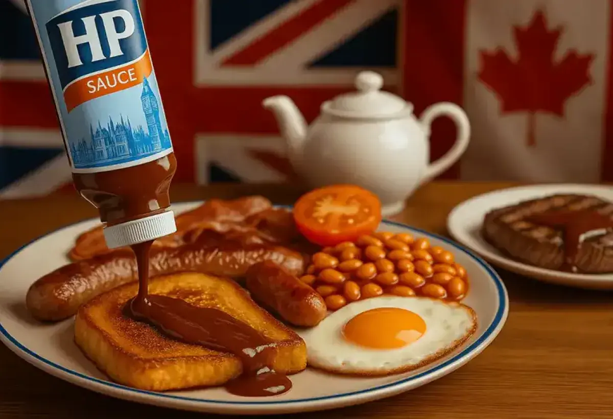 HP Sauce popularity in Canadian cooking