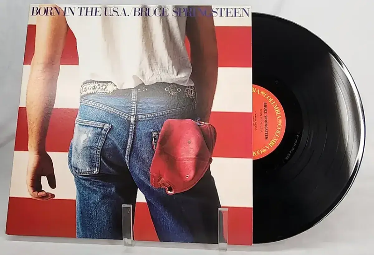 Bruce Springsteen Born in the U.S.A. album cover artwork