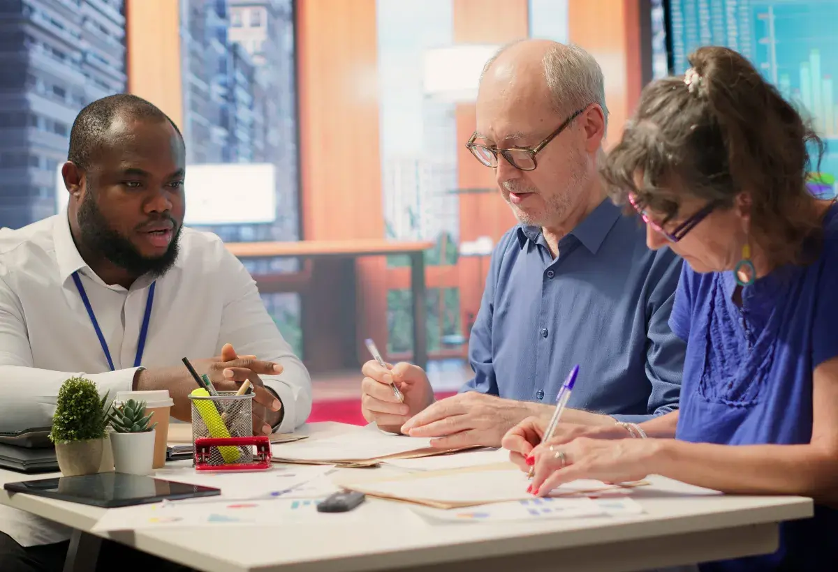 Aging with voice and meaning