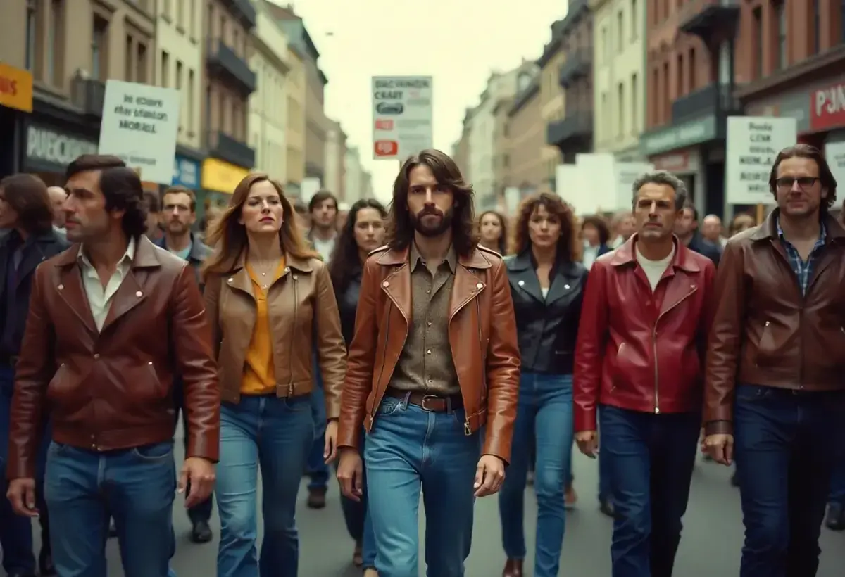 Levi’s jeans worn during cultural protest movements