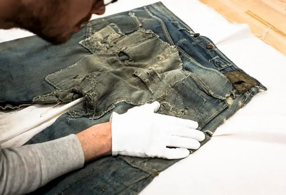 Collectible vintage Levi’s jeans from early history