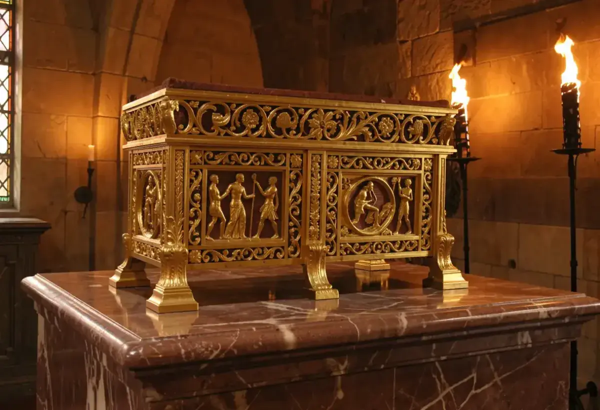 Ark of the Covenant biblical relic illustration