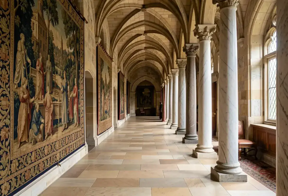 Dublin Castle historic interior Ireland