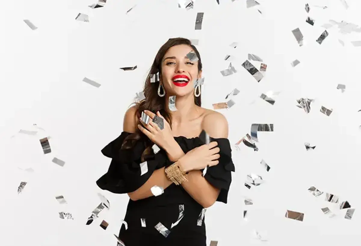 Monthly $100 giveaway winner announcement celebration