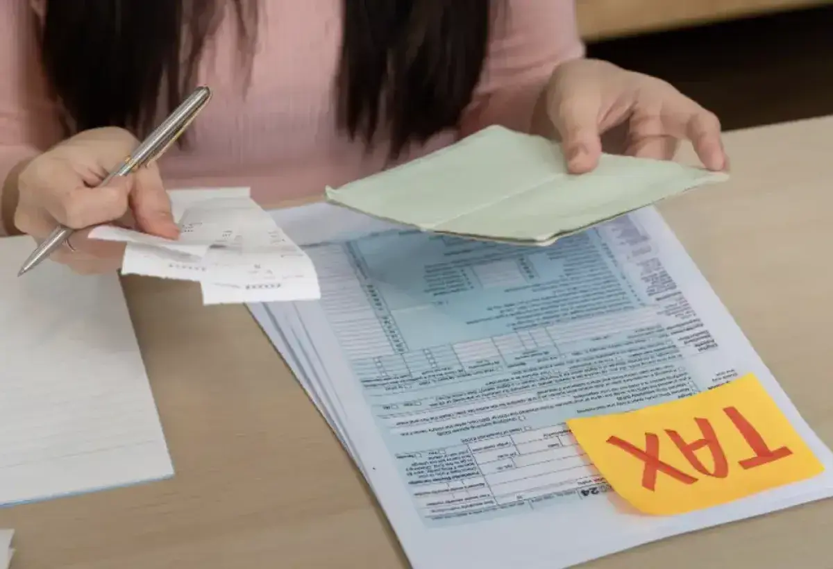 Organizing documents for income tax filing