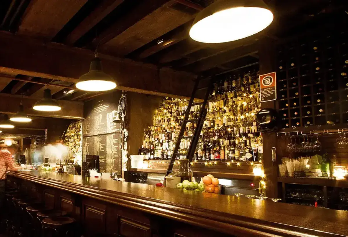 The Baxter Inn Sydney whisky bar interior