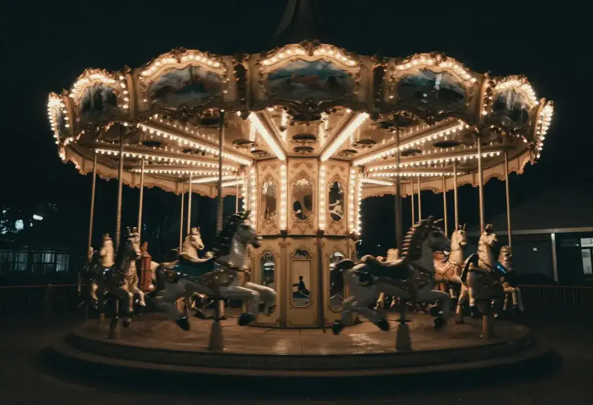 carousel motion blur