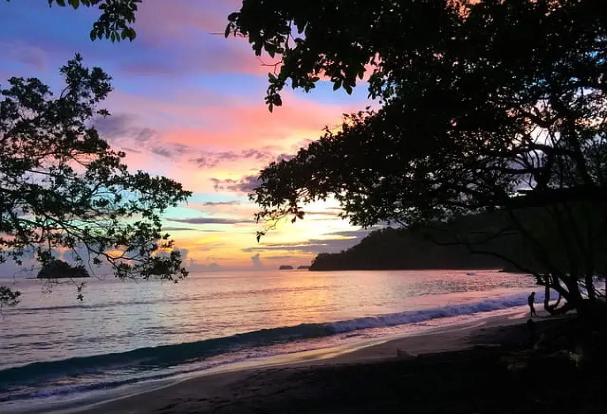 sunset before darkness  