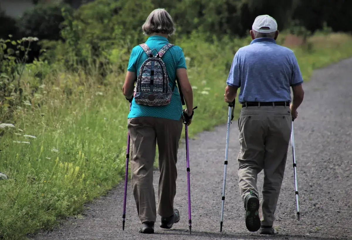 couple walking 