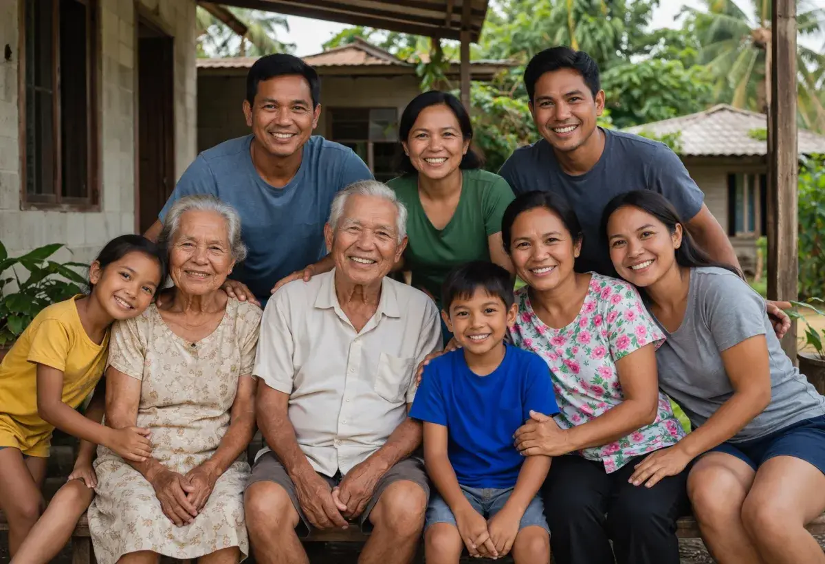 intergenerational filipino  family