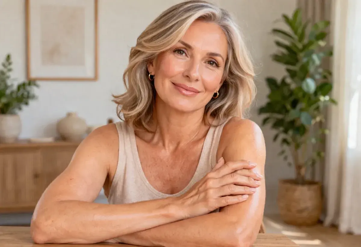 healthy aging woman