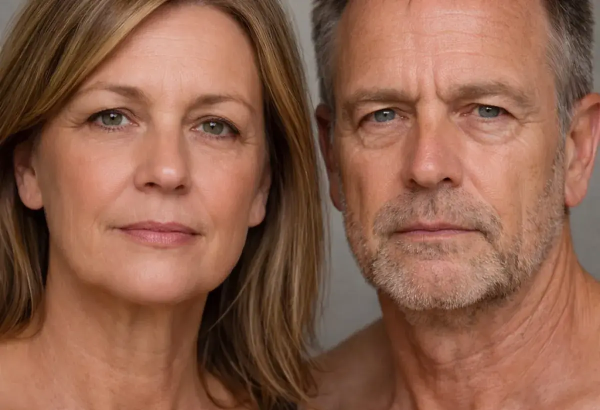 healthier skin with aged