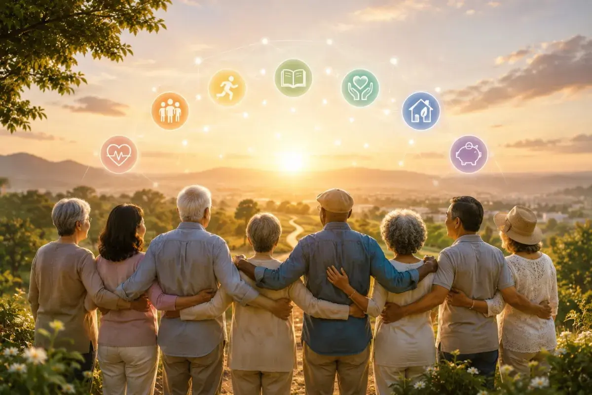 golden collaboration with purposeful ageing 