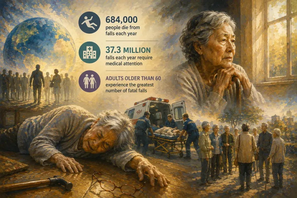 Why fall more often happening to the aging population