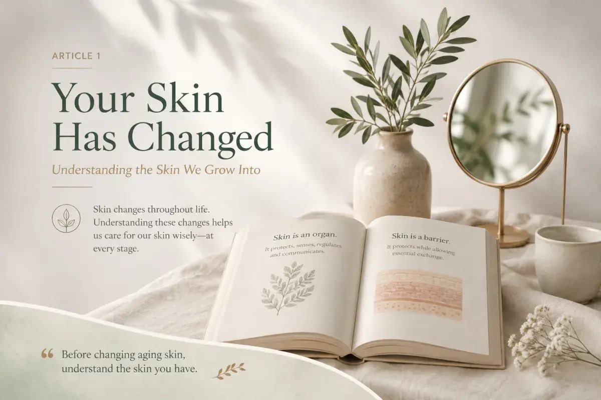 Your skin has changed