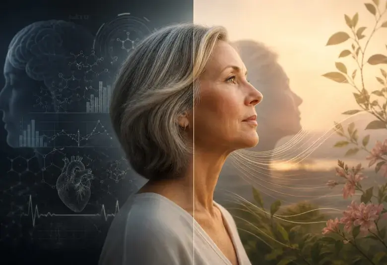 woman in her menopause 