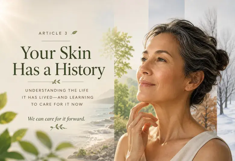 Your Aging Skin Has a History