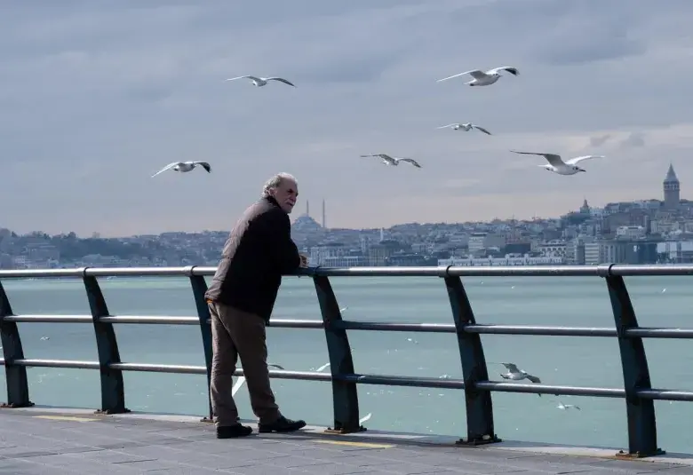 man by the sea