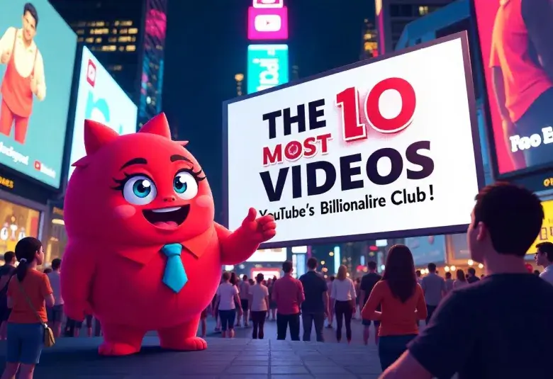 The 10 Most Viewed Videos Ever – YouTube’s Billionaire Club