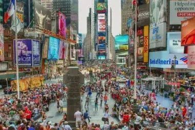 Everyday scenes of American culture and lifestyle